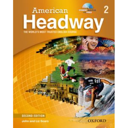 American Headway: Level 2: Student Book with Student Practice MultiROM - John and Liz Soars