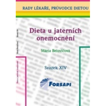 Dieta u jaterních onemocnění - Mária Belovičová