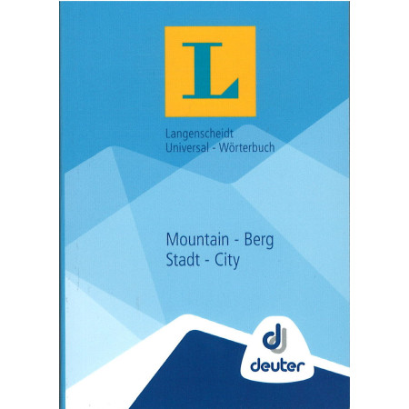 Langenscheidt Universal - Wörterbuch Englisch - Deutsch Deutsch - Englisch Neubearbeitung Mountain - Berg Stadt - City