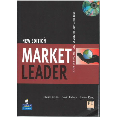 Market Leader New Edition Intermediate Course Book + Self-study CD-ROM + Audio CD Pack