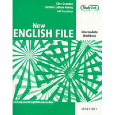 New English File Intermediate Workbook  with Answer Booklet and MultiRom Pack - Clive Oxenden