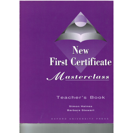 New First Certificate Masterclass Teachers Book