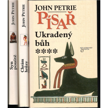 Písař - Ukradený bůh,hrám hrůzy,Syn pouště - John Petrie