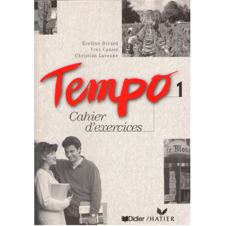 Tempo 1 Cahier d´exercices + Lexique du livre de l´éléve