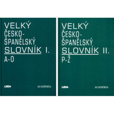 Velký česko-španělský slovník I. + II. díl - Josef Dubský